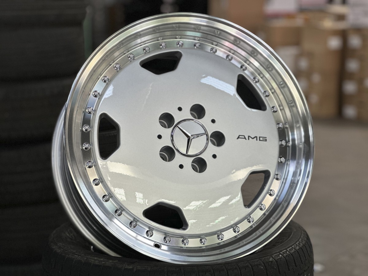 New 18x8.5J Aero Classic Mercedes (4 Wheel) 5x112 W126 W123 560