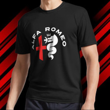 NEW Alfa Romeo Logo Funny USA Size Unisex Hoodie  T-Shirt