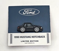 Leen Customs: FORD 1990 Mustang Notchback Limited Edition Pin #157/350