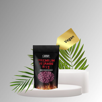 350-600 Tabletten VITAMIN B12 Vegan 1000µg Hochdosiert 100% Rein Komplex(2TP)