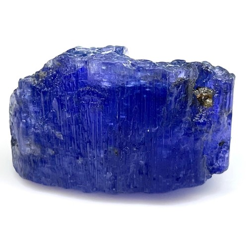 54 Cts Tanzanite Naturale Grezza Vibrante Blu Certificata Splendida Gemma Sciolta - Foto 9 di 12