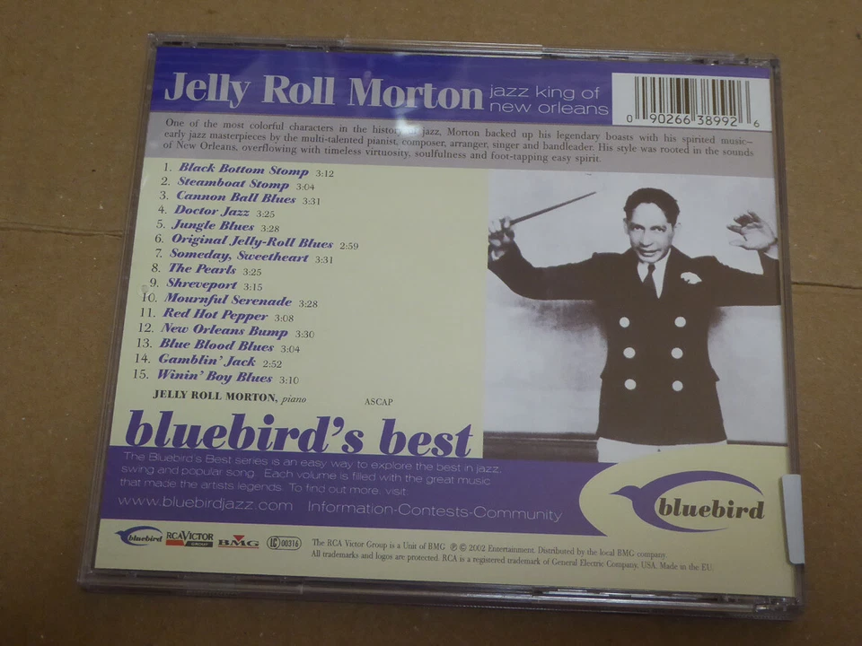 JELLY ROLL MORTON <  Jazz King Of New Orleans  > NM (CD) - Bild 4 von 4