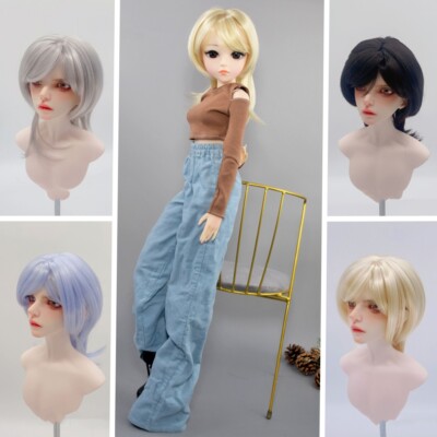 Dolls Wigs Accessories DIY Parts suit for 1/3 1/4 1/6 BJD SD Dolls Replacement