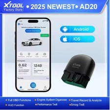 2025 XTOOL AD20  Advancer OBD2 Scanner Diagnostic Tool Read/Erase Fault Codes 