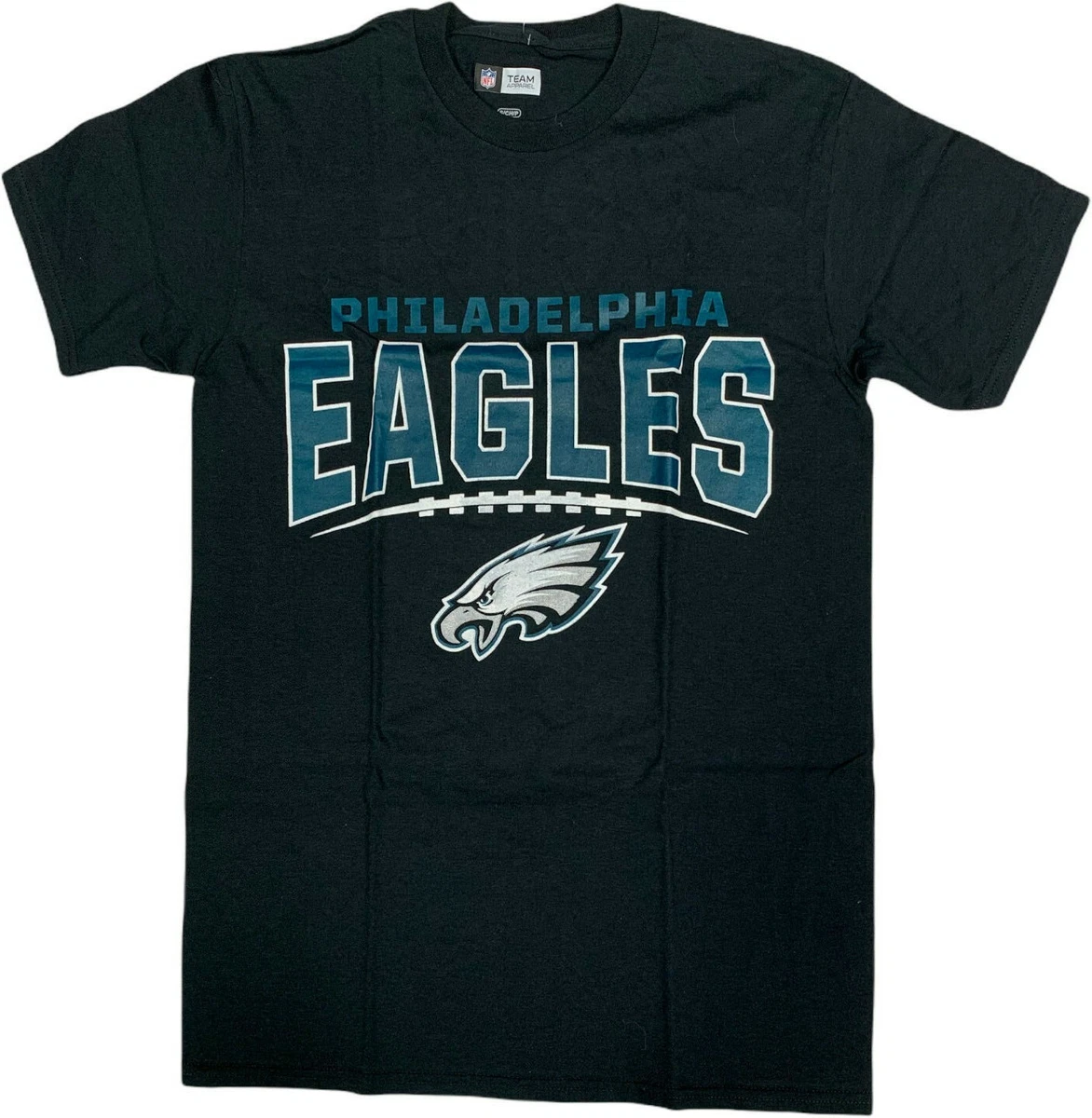 NFL Philadelphia Eagles Men s Half Time T Shirt Small Black eBay