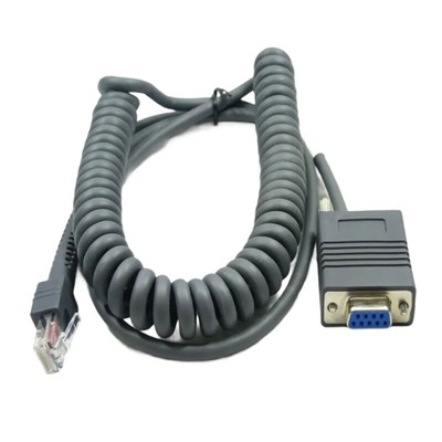 RJ45 to DB9 RS232 Serial Cable Fast Data Transmission For LS2208 Scanners