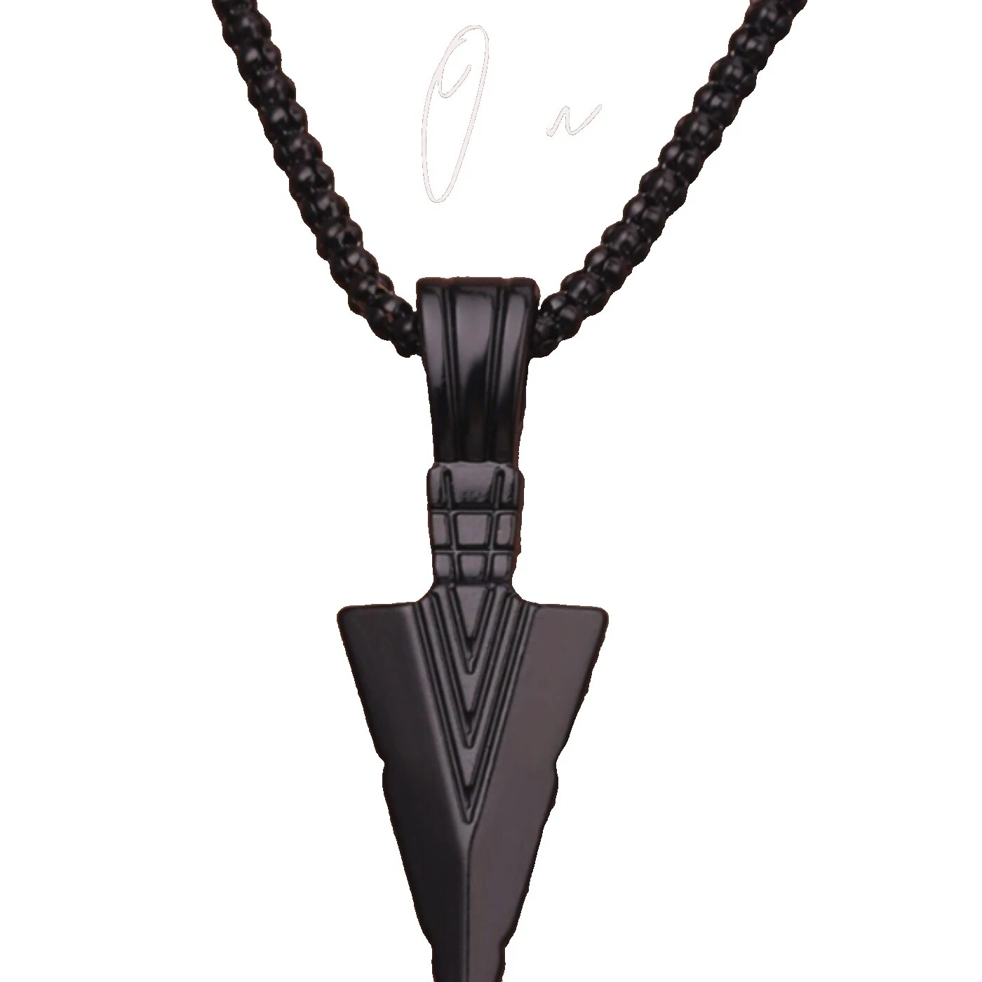 M & M Black Stainless Steel Fashion Jewelry