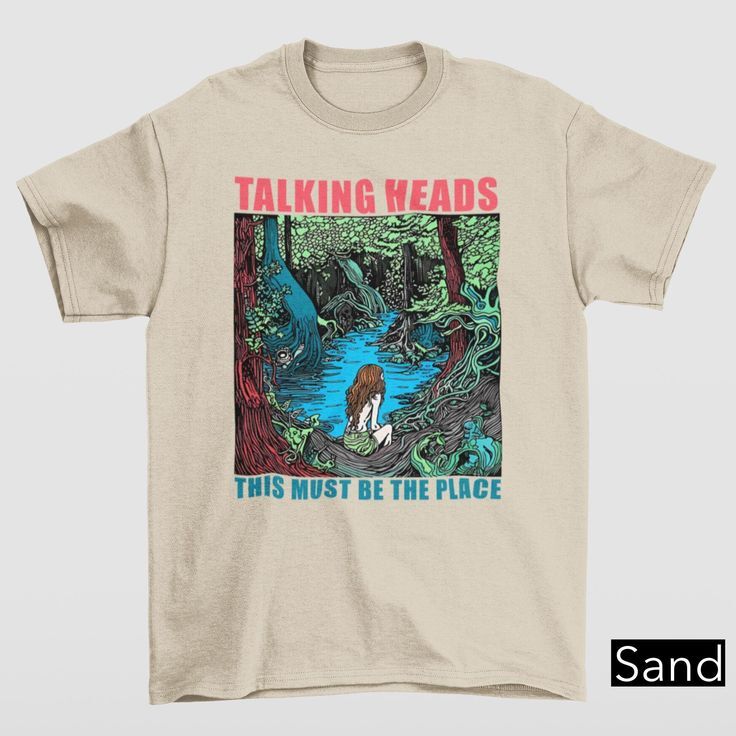 Talking Heads This Must Be The Place Sand T-Shirt Classic style NH20012