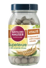 *Lot de 3* Gayelord Hauser Levure Bière superlevure vitalité (100g x 3)