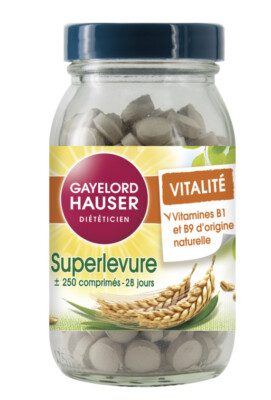 Lot De 3 Pots De Levure De Bière Gayelord Hauser - Superlevure Vitalité - 100g Chaque - Neuf - Fabriqué En France