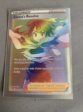Zinnia's Resolve 225/203 Evolving Skies Rainbow Secret Rare Pokemon TCG on eBay