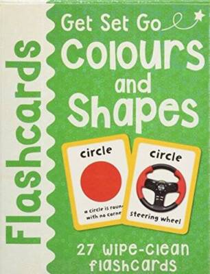 Get Set Go: Flashcards - Colours and Shapes - Paperback - GOOD