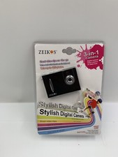 Zeikos 3-in-1 Stylish Digital Camera New