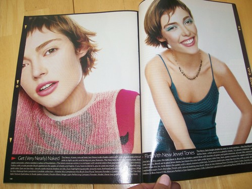 Vintage Mademoiselle Magazine March 1999 Sarah Michelle Gellar 90's Fashion VTG - Picture 11 of 12