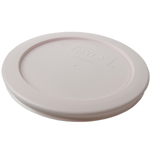 Pyrex 7200-PC Nouveau Rosa Rund Kunststoff Aufbewahrung Ersatz Deckel Abdeckung (2er Pack) - Bild 2 von 2