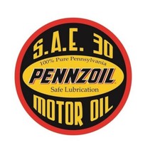 Pennzoil Aufkleber 20cm Sticker USA Hot Rod Auto Oldschool Öl OIL Gasoline V8 