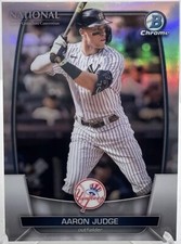 AARON JUDGE 2023 BOWMAN CHROME BASEBALL NSCC REFRACTOR YANKEES #MLB-15
