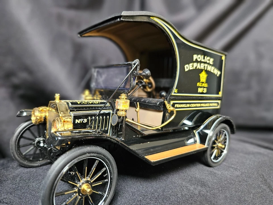 Ford Modelo T Police Wagon Franklin Mint 1931 escala 1:24 Inv. #3322 Foto 4 de 4