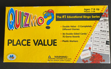 Quizmo Place Value Bingo Game W/Counters