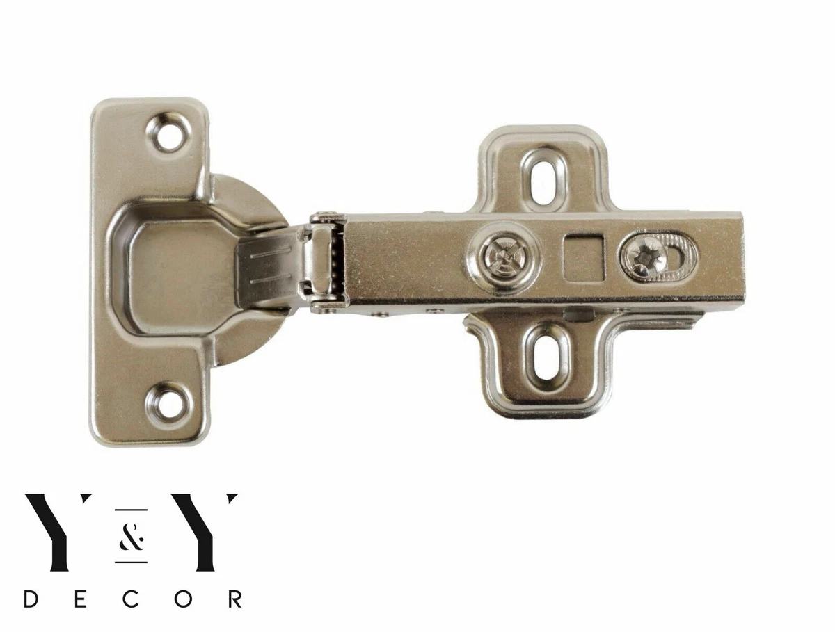 Lot of 50 Pcs Cabinet Door Hardware Hinge Euro 110 Full Overlay
