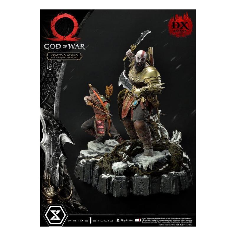 God of War Premium Masterline Kratos & Atreus in the Valkyrie Deluxe PRIME 1