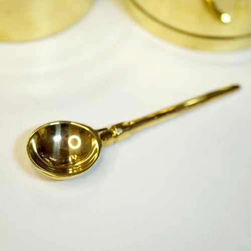 Brass Tiffin Box / Lunch Box with Tin Coating - Picture 10 of 12