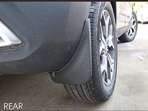 4Pcs Black Front Rear Car Mud Splash Guard Fender Plastic Kit Fits 21-24 Seltos - Bild 5 von 7