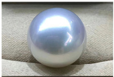Huge 12-13mm natural south sea genuine white round loose pearl undrilled AAA138