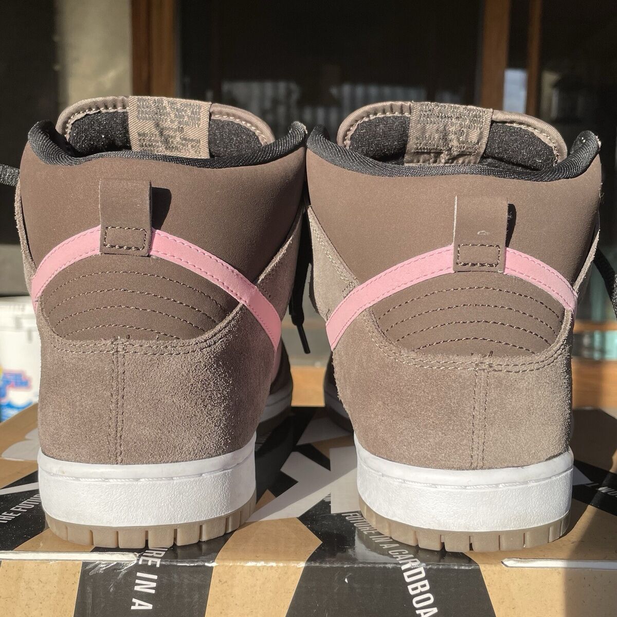 Nike SB Dunk High Pro « Smoke Chocolate Pink » 2012 - Size Nike SB Dunk High Pro « Smoke Chocolate Pink » 2012 - Size