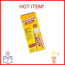 Aspercreme Maximum Strength Pain Relief Cream With Aloe, 3 oz., for Arthritis Jo