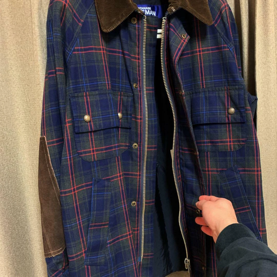 COMME des GARCONS JUNYA WATANABE MAN Coveralls Jacket Men S Cowhide From Japan