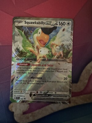 Squawkabilly ex - SV160 PROMO CARD. Pokemon TCG Trainer s Toolkit 2024
