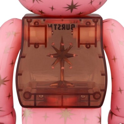 MEDICOM TOY - BE@RBRICK STAR BURST MAGIC 2nd 400％ BE@RBRICK STAR BURST MAGIC 2nd 400％ Rare Medicom BearBrick