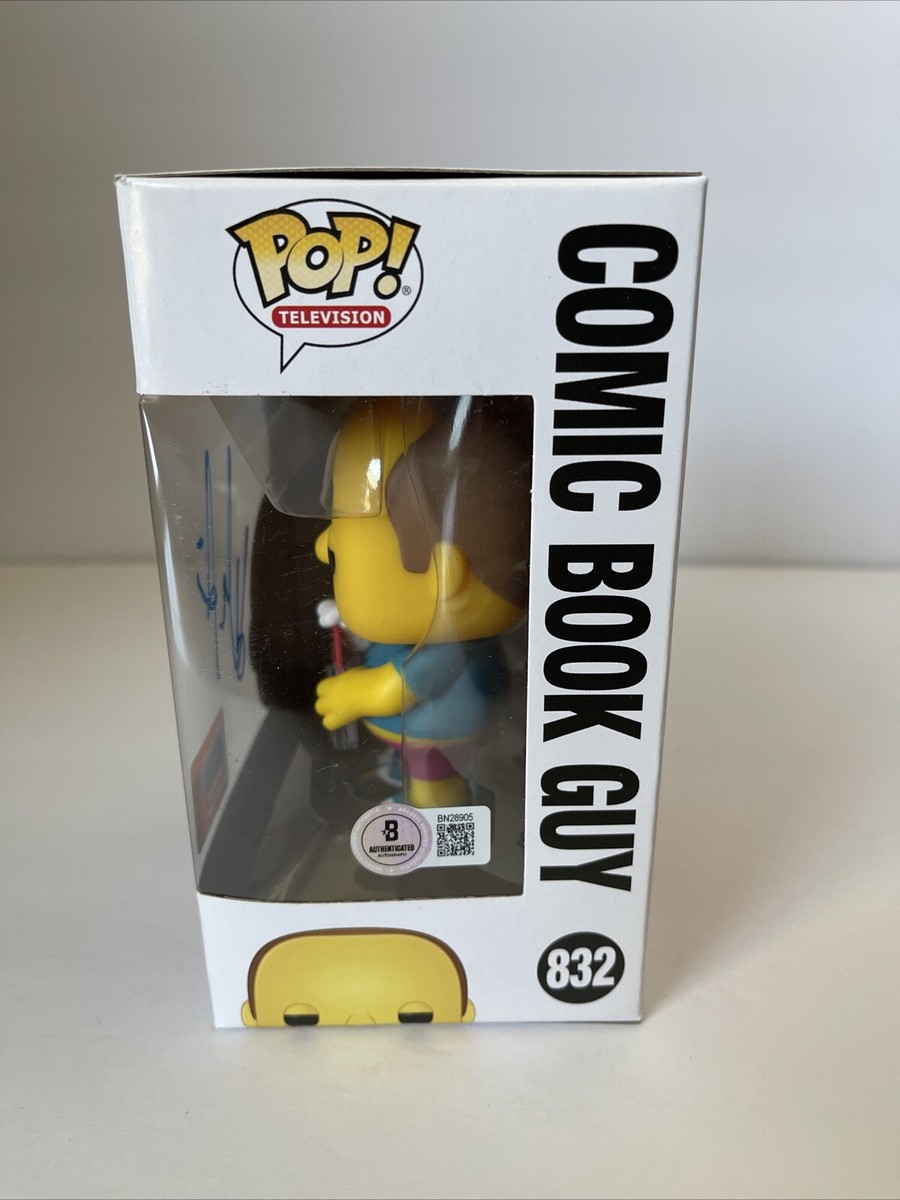 Hank Azaria Signed Autographed Comic Book Guy Simpsons Funko