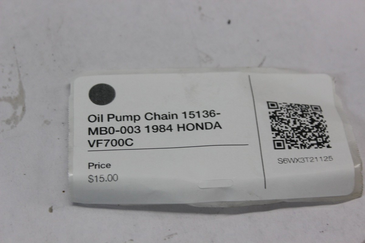 Oil Pump Chain 15136-MB0-003 1984 HONDA VF700C | eBay Oil Pump Chain 15136-MB0-003 1984 HONDA VF700C | eBay
