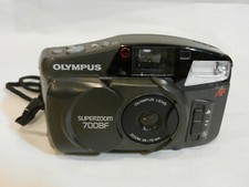 Olympus SuperZoom 700BF 35mm Point Shoot Film Camera - AS-IS Untested - Worn