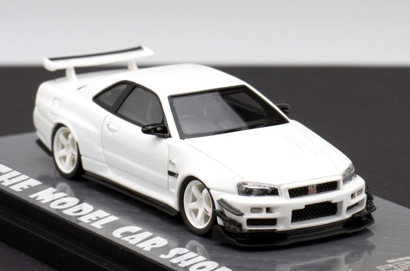 NISSAN Skyline GT-R (R34) - white - ERROR404 1:64 | eBay
