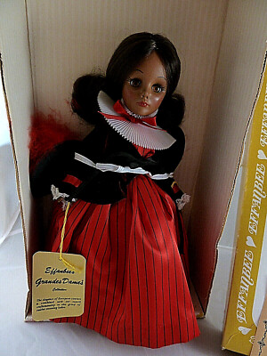 【アダム＆イブ】　セラミックドールMADE　 in　ITALY Effanbee African American Grandes Dame Lorraine 11 inch Doll Mint