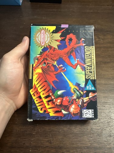 Super Metroid - Nintendo SNES - CIB Complete - Tested - Authentic - Picture 6 of 15