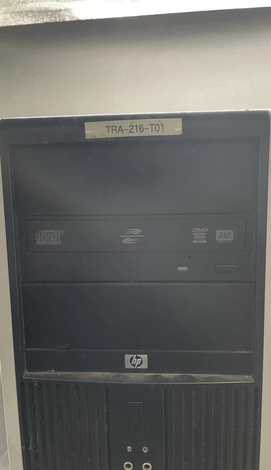 HP Compaq 8000 Elite Desktop PC Intel Core 2 Duo 5GB RAM 150GB Storage System - Image 3 of 4