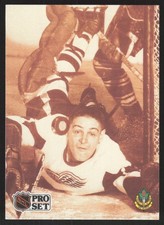 1991-92 Pro Set French #343 Terry Sawchuk