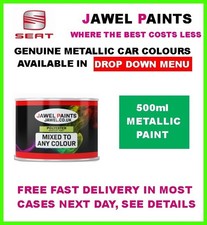 SEAT PAINT ( 500ml ) ALL METALLIC COLOURS AVAILABLE IN DROP DOWN MENU