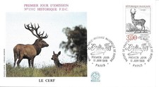 FRANCE 1988 FDC HISTOIRE NATURELLE DE BUFFON YT 2540