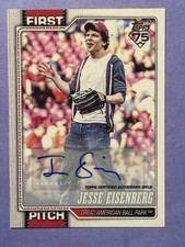 2026 Topps Series 1 - 2025 First Pitch Autographs Jesse Eisenberg 