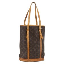 LOUIS VUITTON Monogram Bucket GM Shoulder Bag M42236 LV Auth 173758