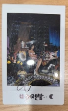 NINE MUSES Gyeongree BLUE MOON Autographed Signed Real Polaroid UNIQUE Instax