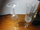 Vintage Cristal D'Arques LONGCHAMP   Set of 4 CHAMPAGNE FLUTES   Stemware FRANCE — photo 5