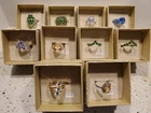 10 circa 2010 JTV Semi Precious Gemstones .925 Sterling Silver Ring Rings Lot s8