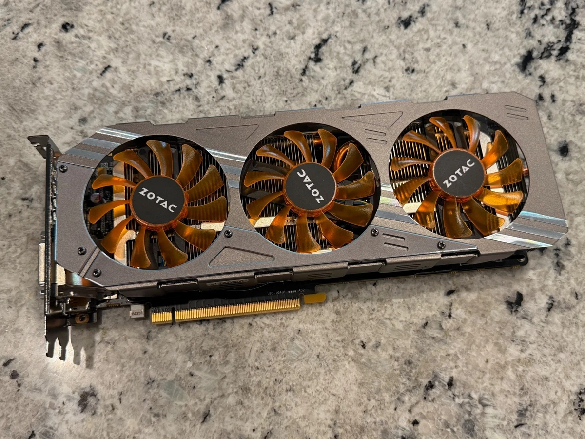 GTX980 美品 ZOTAC NVIDIA GeForce GTX 980 NVIDIA Computer Graphics Cards for