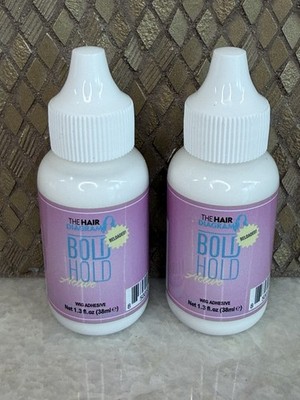 2 Pk The Hair Diagram Bold Hold Active Reloaded Lace Wig Glue, Strong Hold 1.3oz